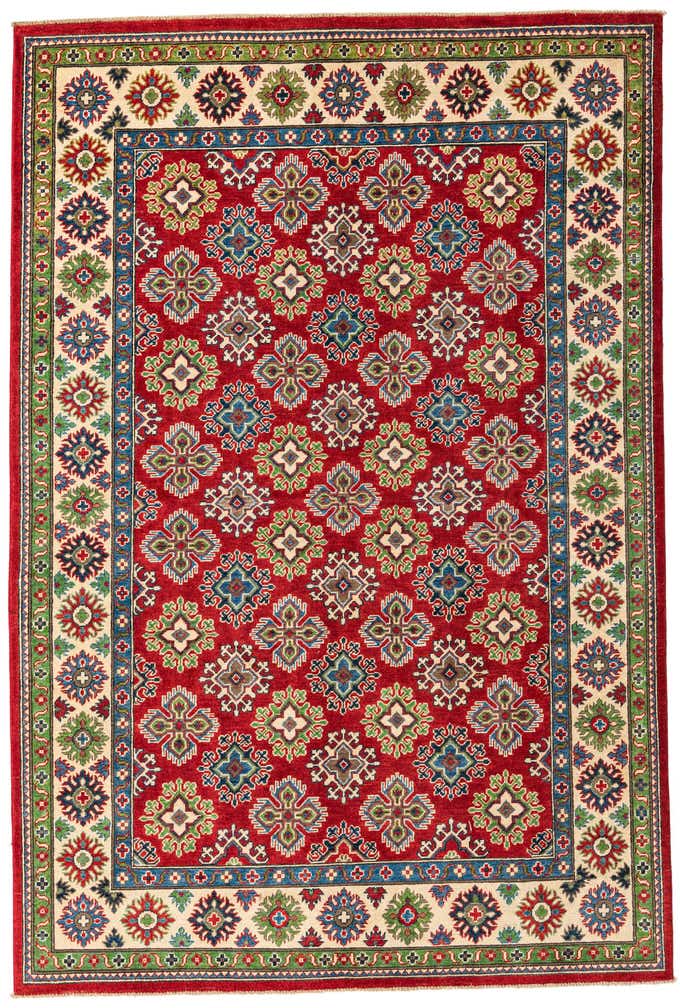 6' 2 x 9' Hand Knotted Kazak Rug