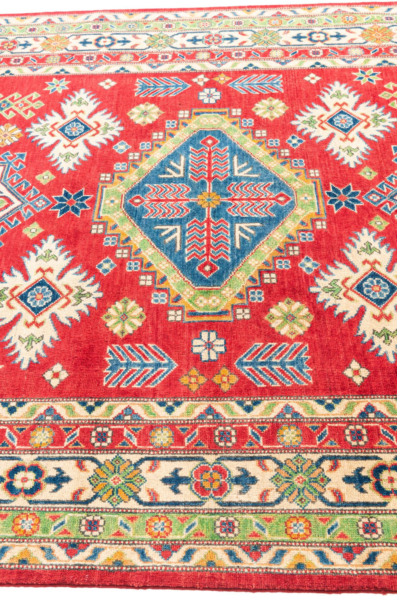 6' 2 x 9' Hand Knotted Kazak Rug