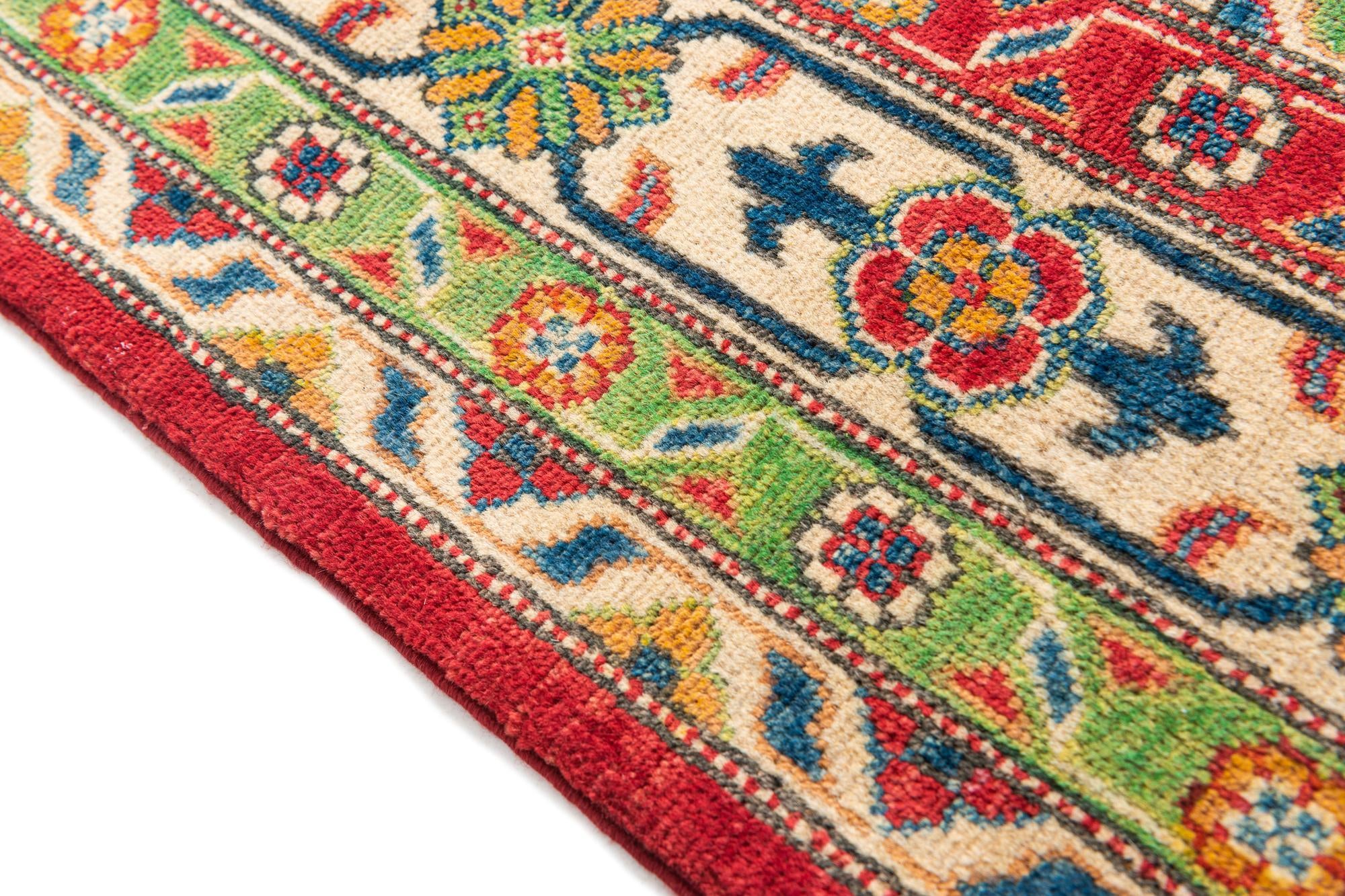 6' 2 x 9' Hand Knotted Kazak Rug