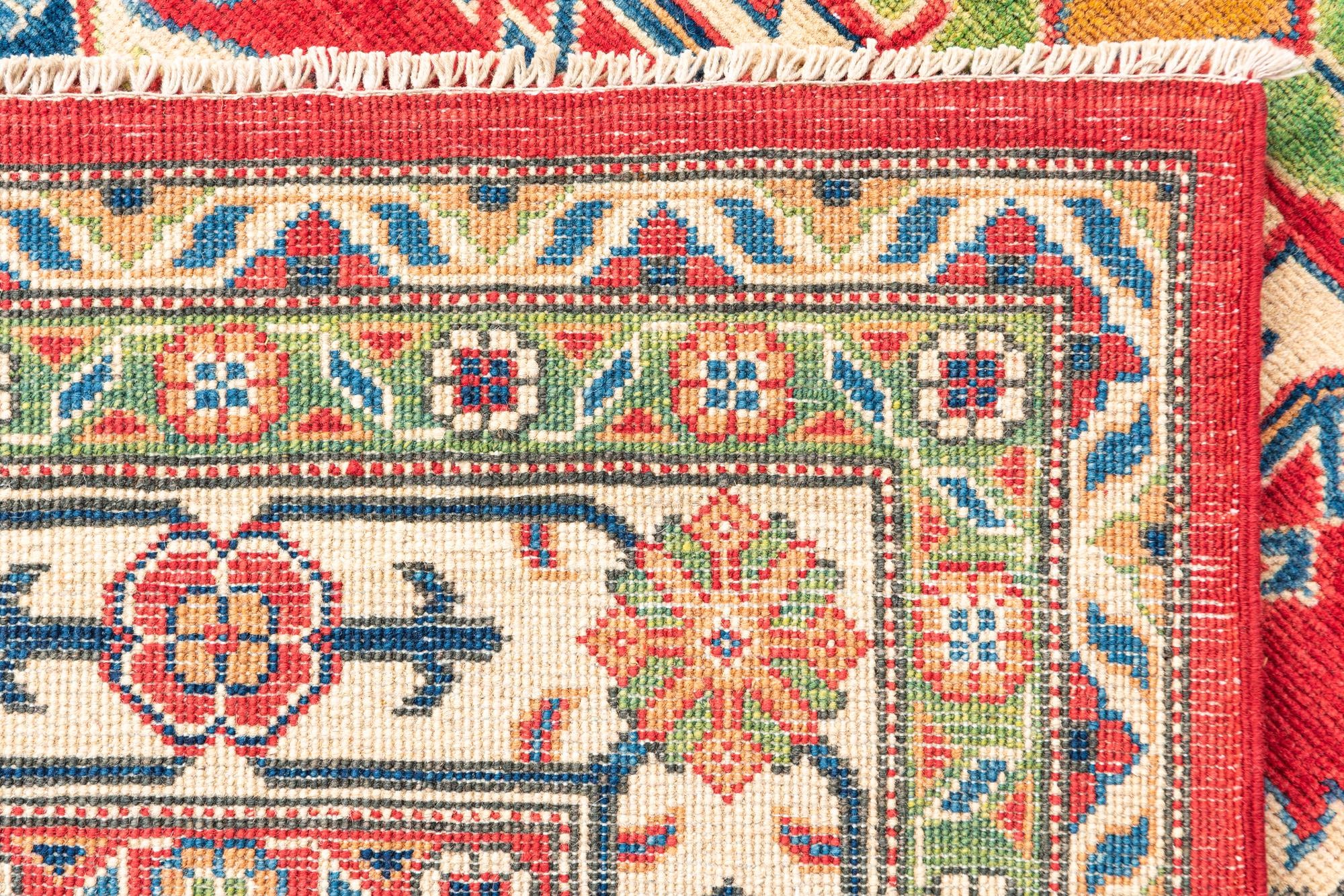 6' 2 x 9' Hand Knotted Kazak Rug
