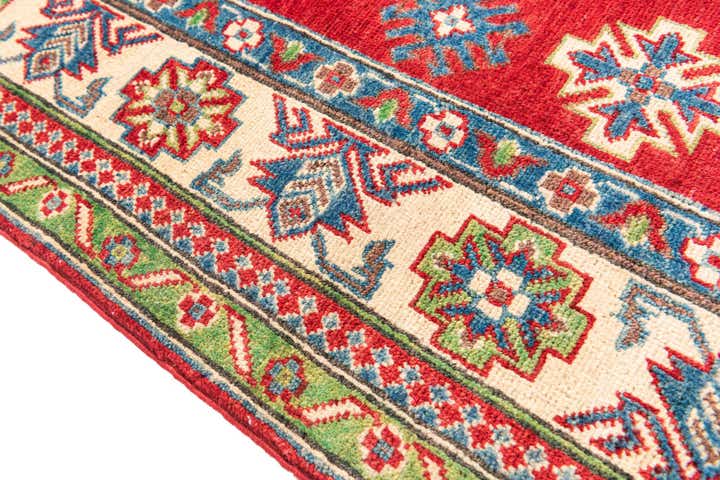 5' 10 x 9' 2 Hand Knotted Kazak Rug