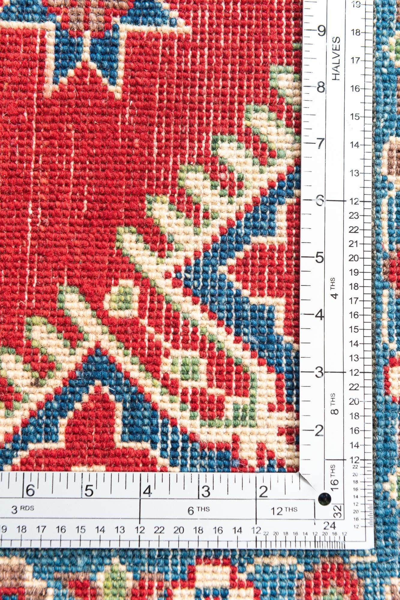 5' 10 x 9' 2 Hand Knotted Kazak Rug