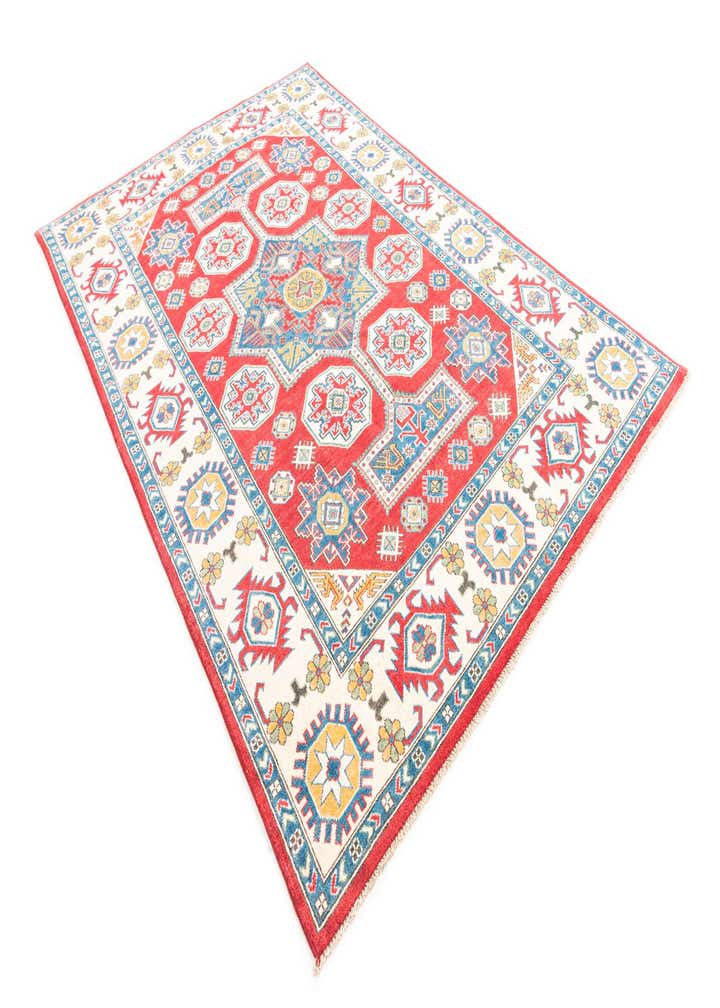 6' x 9' Hand Knotted Kazak Rug