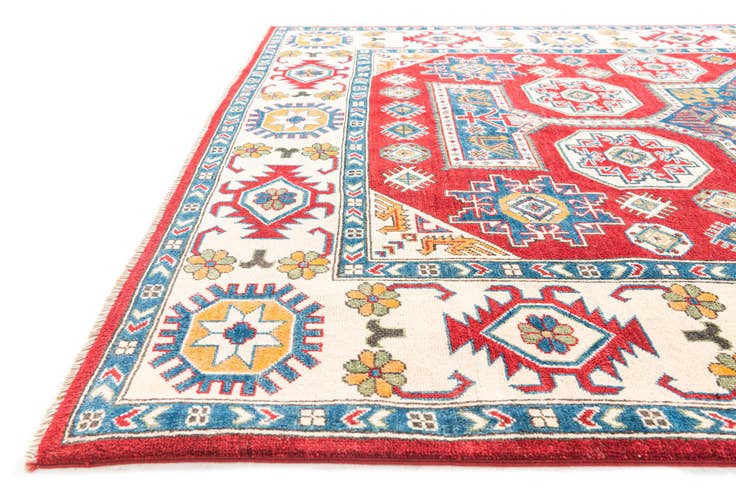 Detail image of 6' x 9' Hand Knotted Kazak Rug