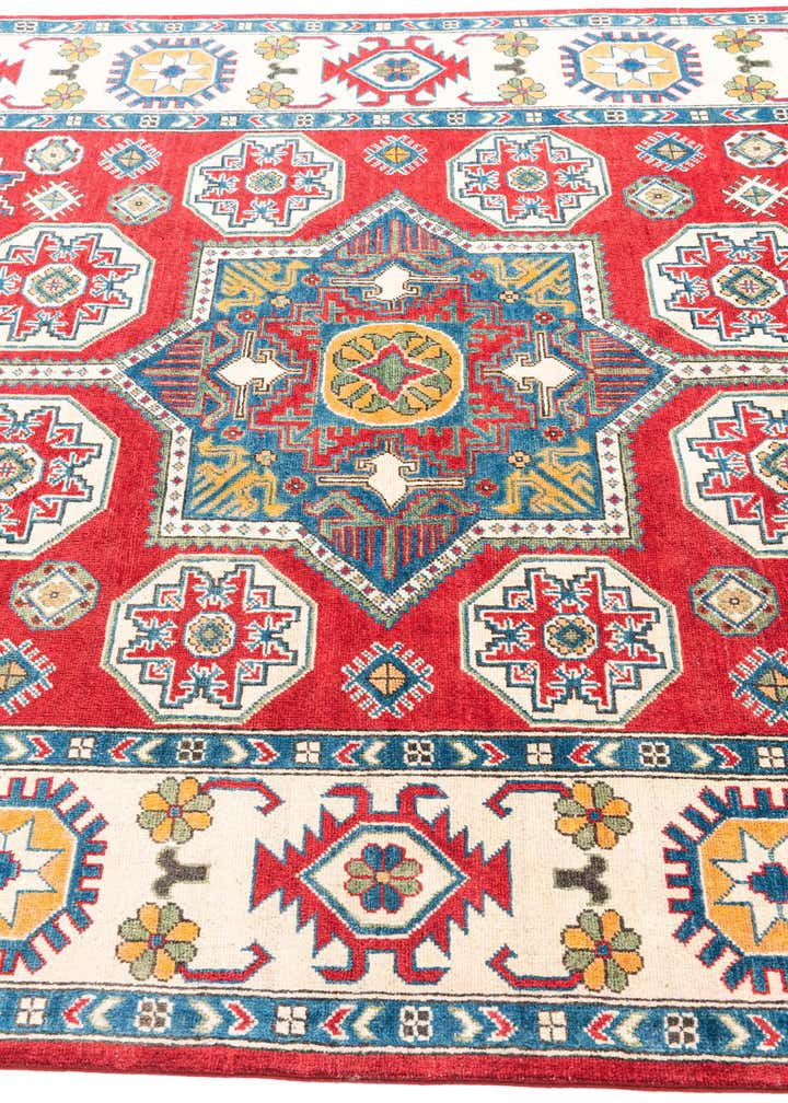 6' x 9' Hand Knotted Kazak Rug