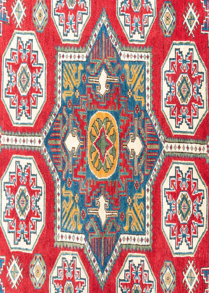 6' x 9' Hand Knotted Kazak Rug