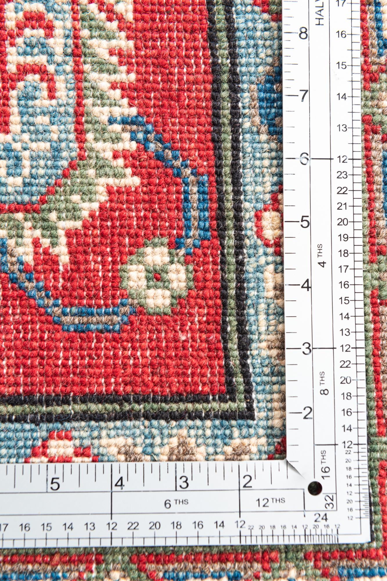 6' 7 x 9' 7 Hand Knotted Kazak Rug