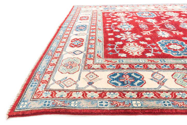 6' 5 x 10' 3 Hand Knotted Kazak Rug