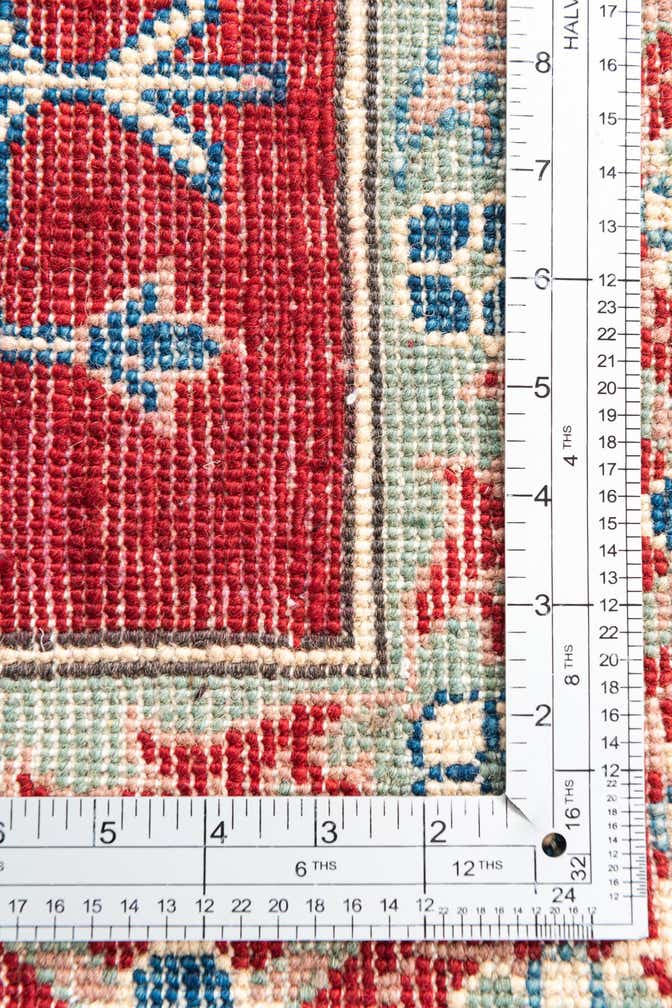 6' 5 x 10' 3 Hand Knotted Kazak Rug