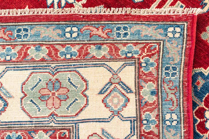 6' 5 x 10' 3 Hand Knotted Kazak Rug