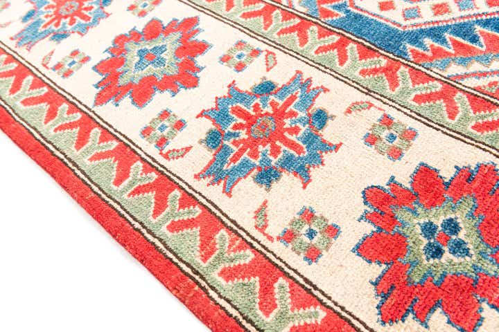 6' 6 x 9' 9 Hand Knotted Kazak Rug