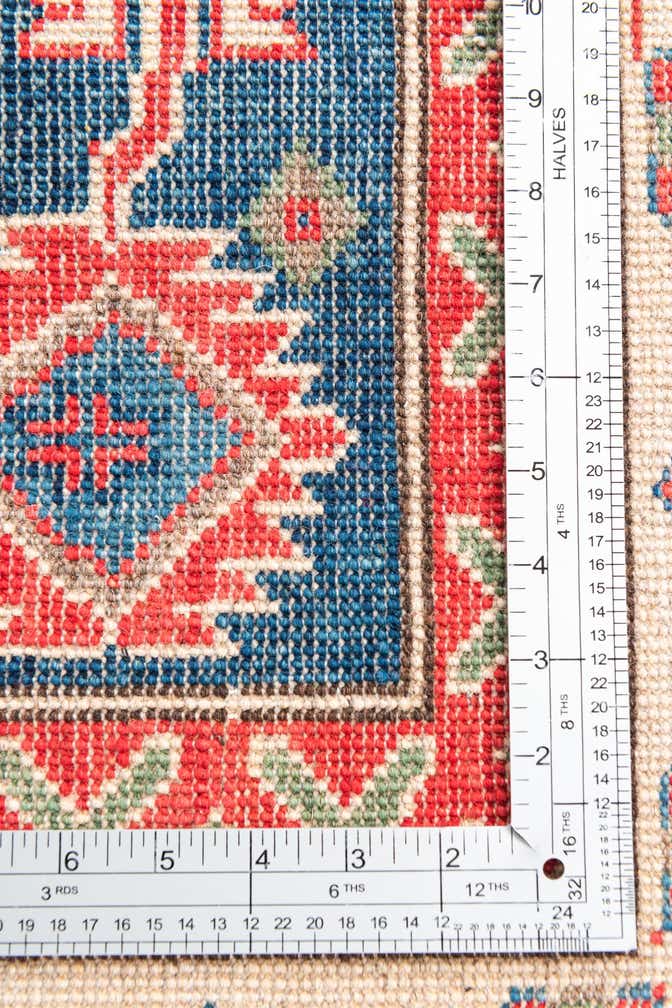 6' 6 x 9' 9 Hand Knotted Kazak Rug