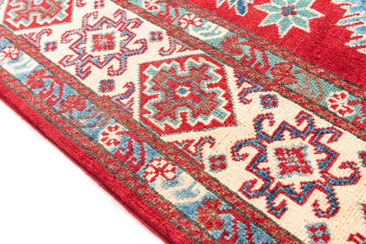 6' 7 x 9' 8 Hand Knotted Kazak Rug