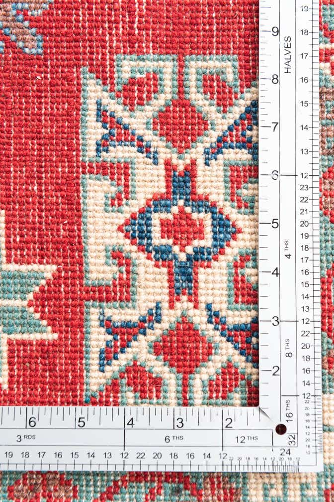 6' 7 x 9' 8 Hand Knotted Kazak Rug