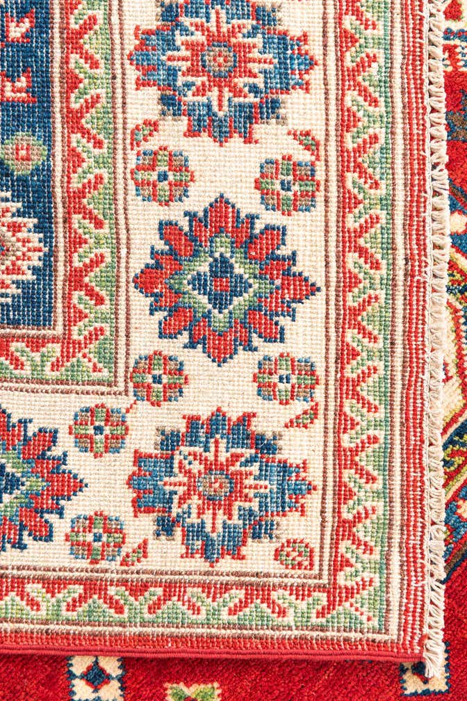 150cm x 215cm Handgeknüpft Kazak Teppich