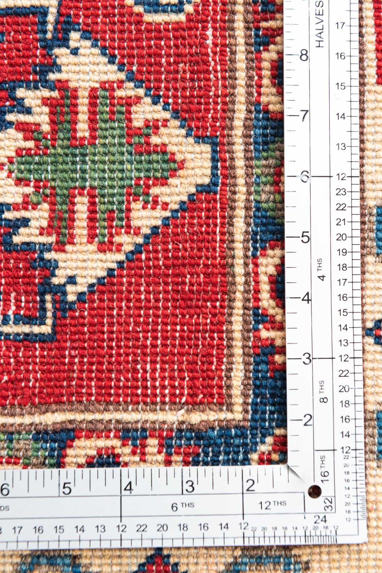5' x 7' Hand Knotted Kazak Rug