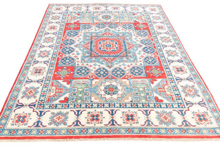 5' x 6' 9 Hand Knotted Kazak Rug