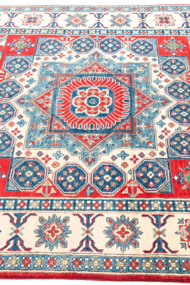 Detail image of 5' x 6' 9 Hand Knotted Kazak Rug