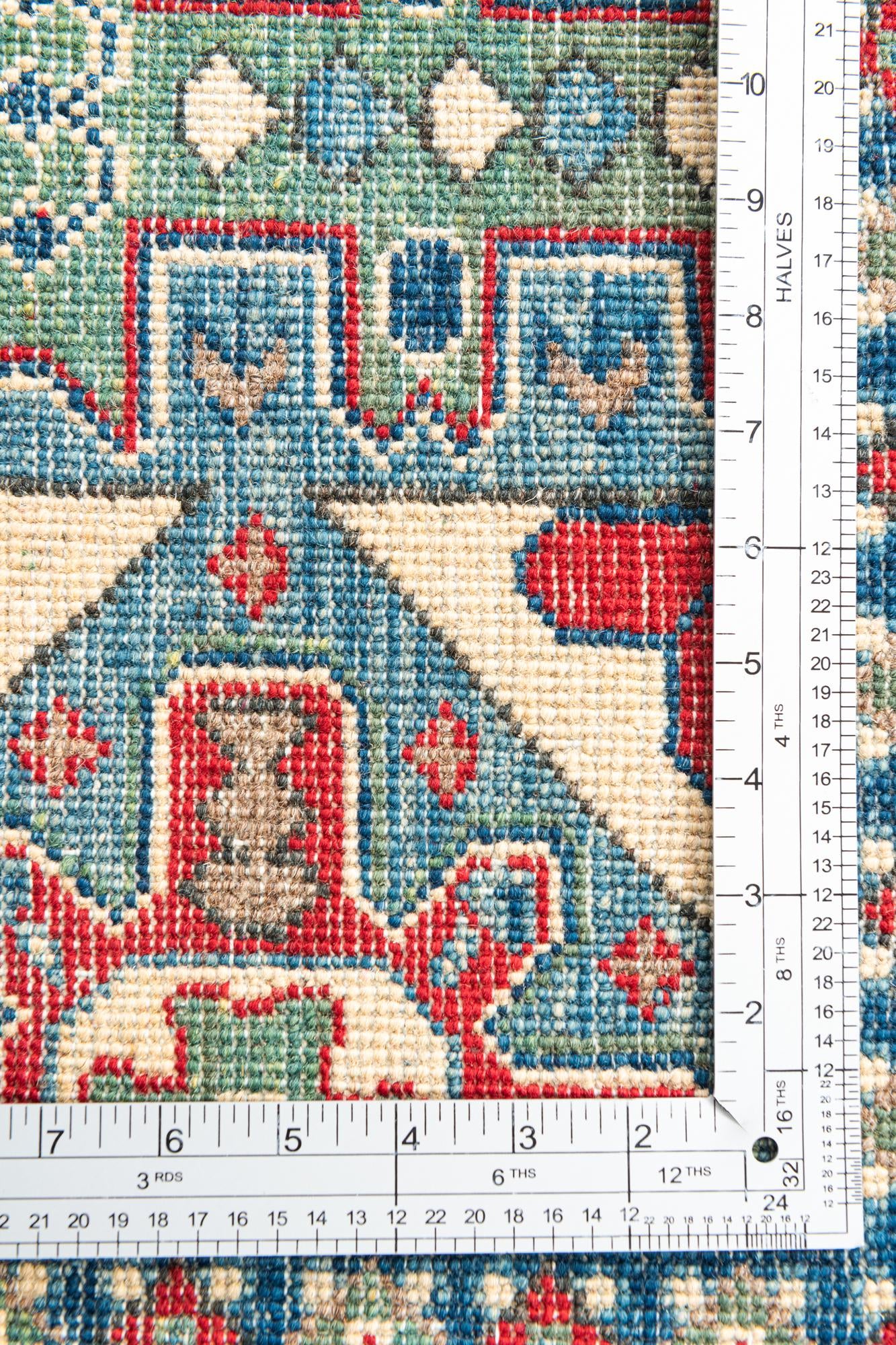 5' x 6' 9 Hand Knotted Kazak Rug