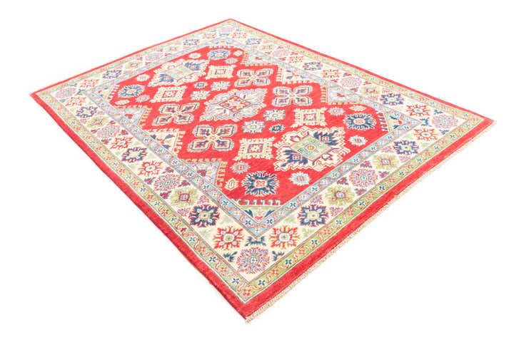 5' 1 x 7' Hand Knotted Kazak Rug