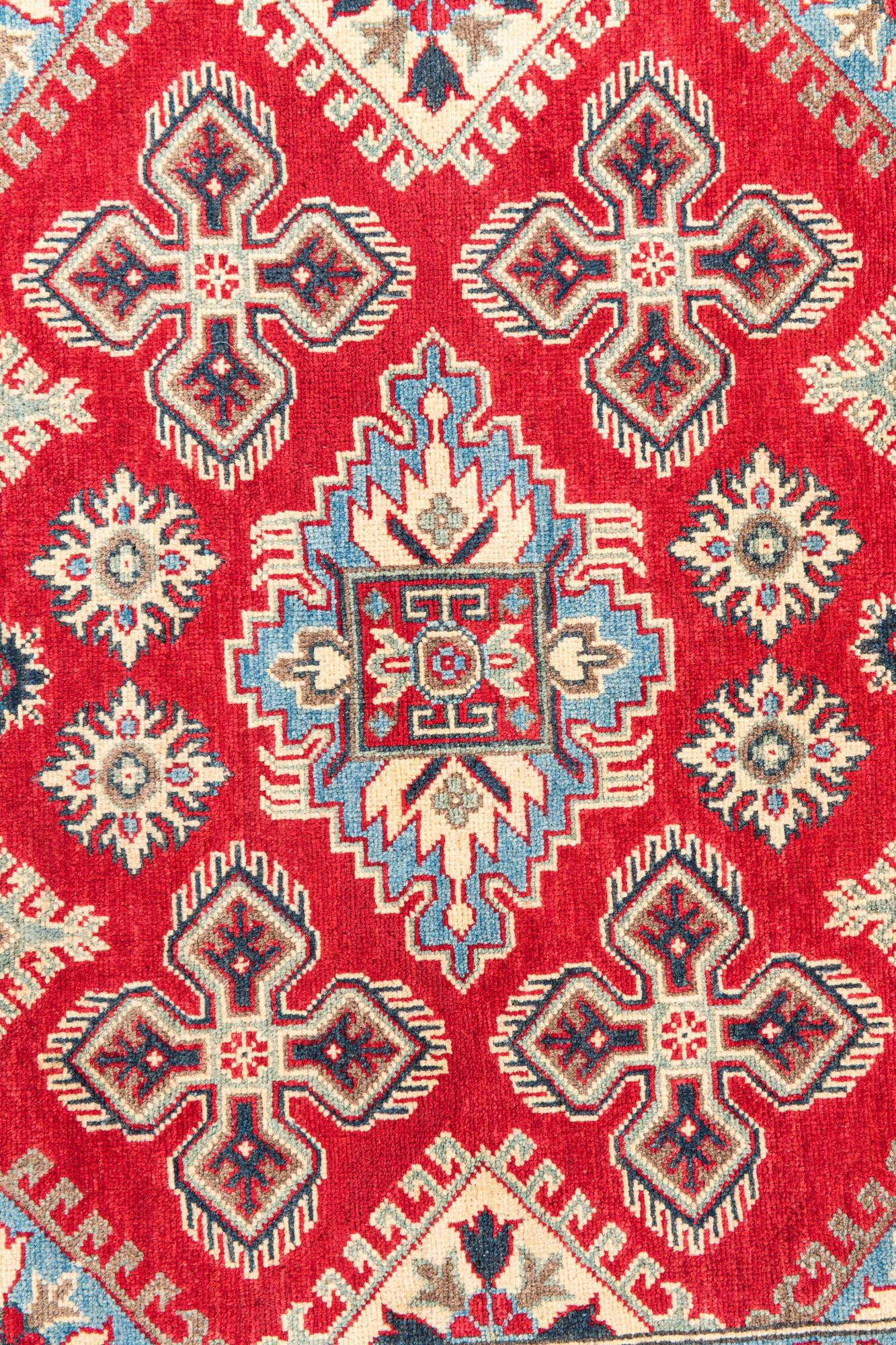 5' x 6' 8 Hand Knotted Kazak Rug