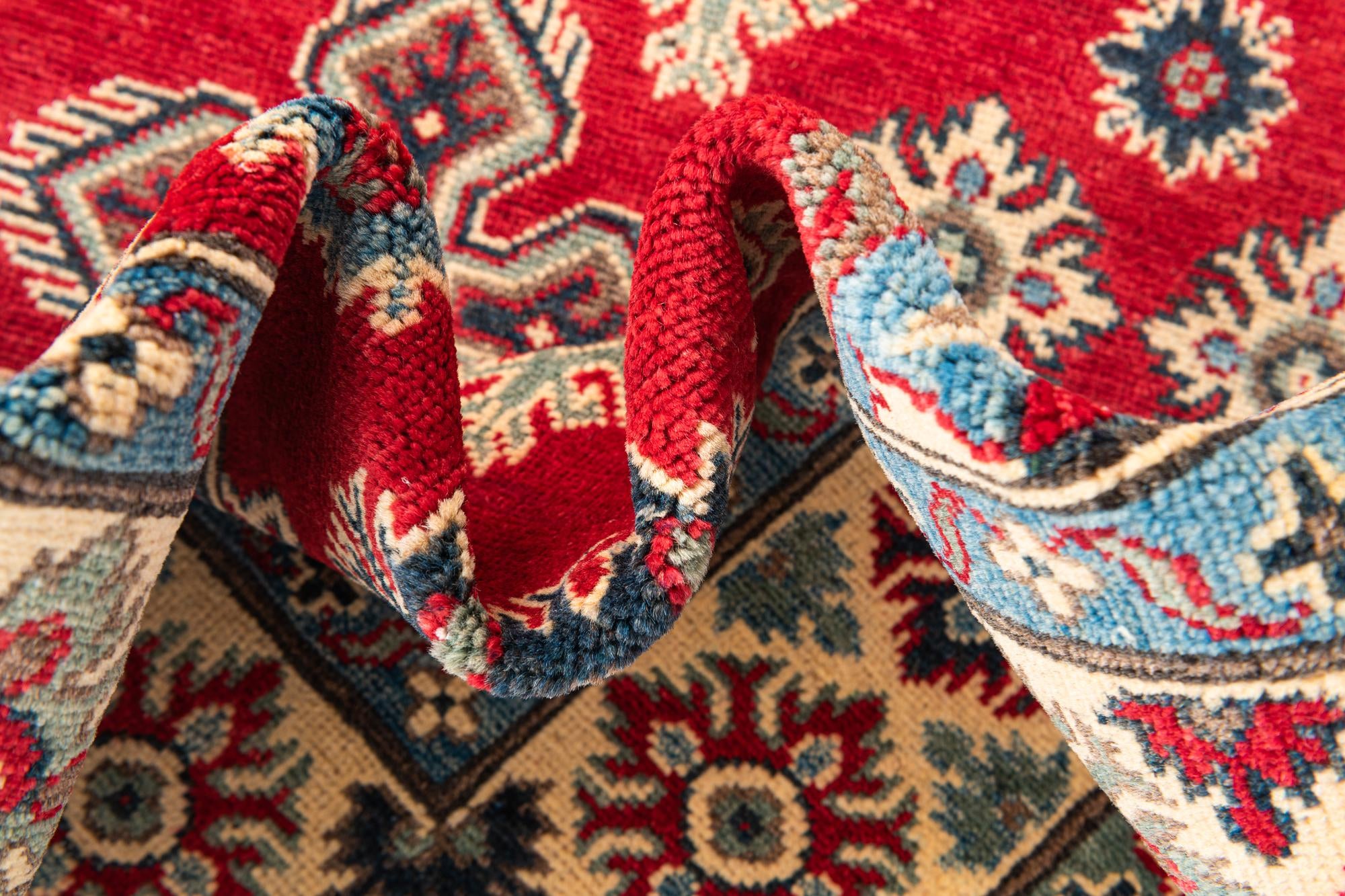 5' x 6' 8 Hand Knotted Kazak Rug