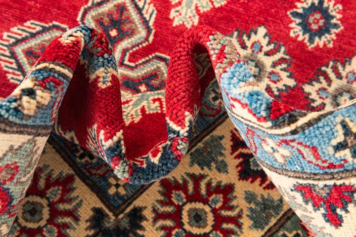 5' x 6' 8 Hand Knotted Kazak Rug