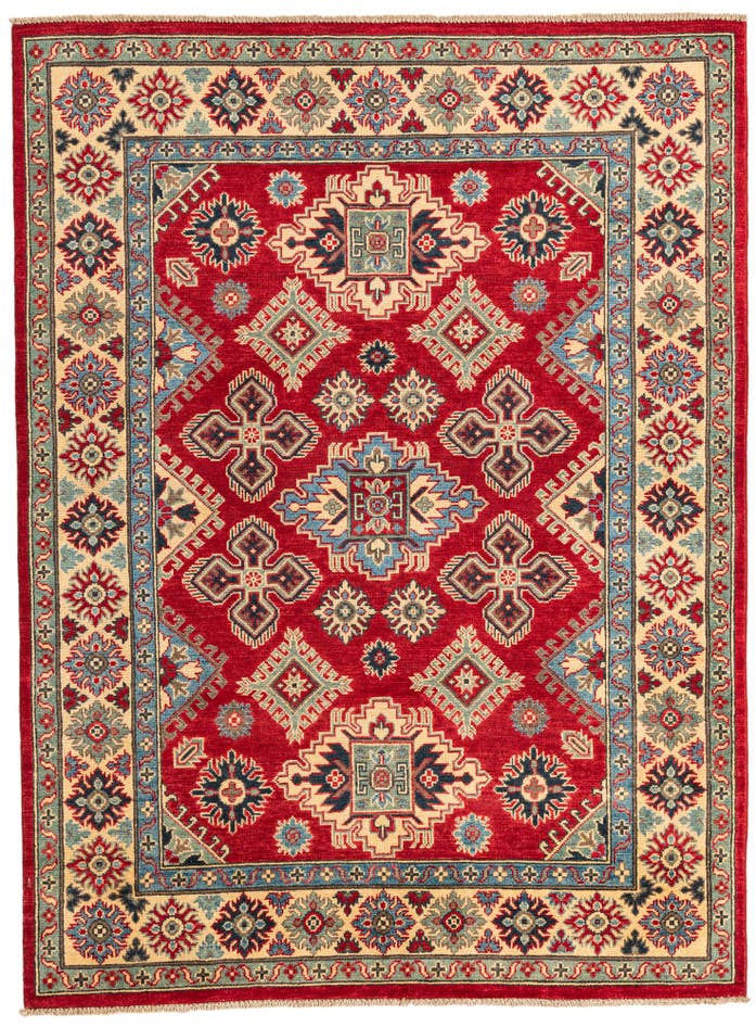 Detail image of 5' x 6' 8 Hand Knotted Kazak Rug