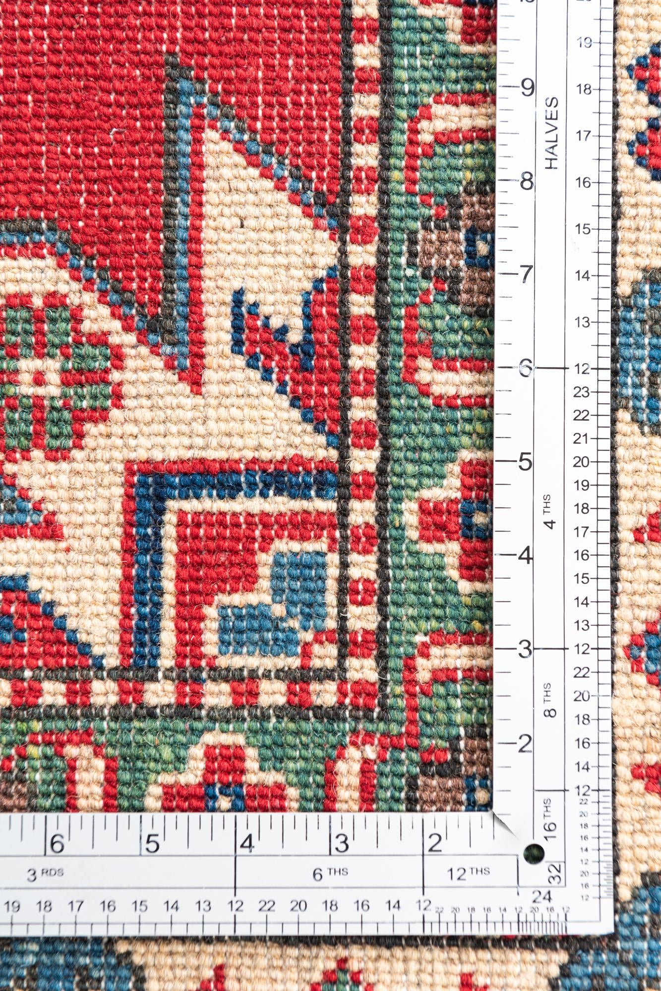5' 1 x 7' 1 Hand Knotted Kazak Rug