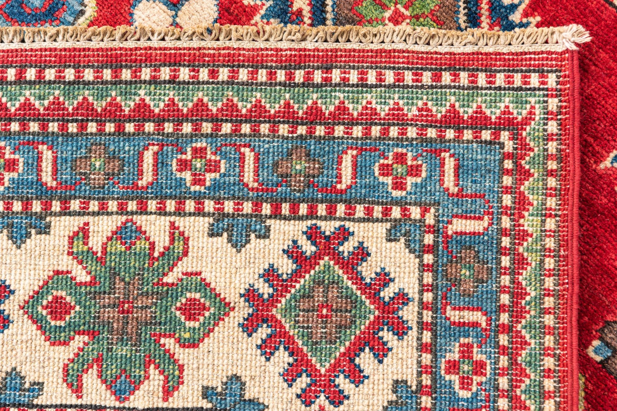 5' 1 x 7' 1 Hand Knotted Kazak Rug