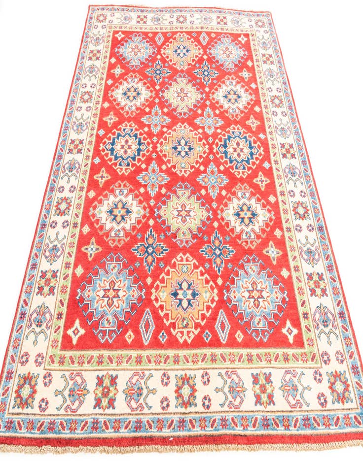 Detail image of 5' 1 x 6' 10  Hand Knotted Kazak Rug