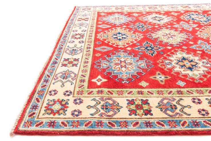 Detail image of 5' 1 x 6' 10 Hand Knotted Kazak Rug