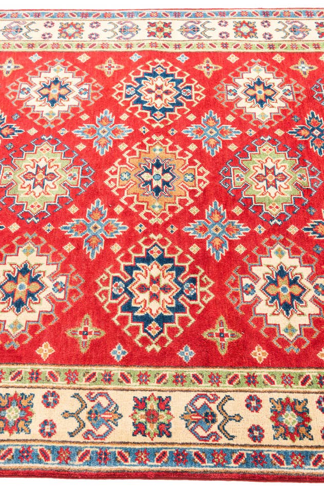 Detail image of 5' 1 x 6' 10 Hand Knotted Kazak Rug