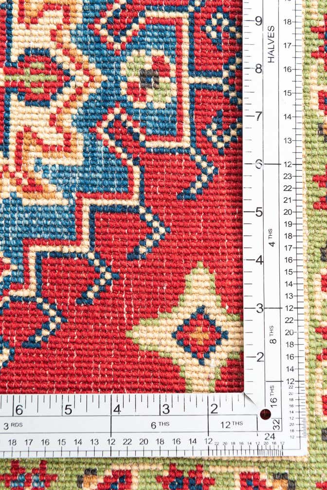 5' 1 x 6' 10 Hand Knotted Kazak Rug