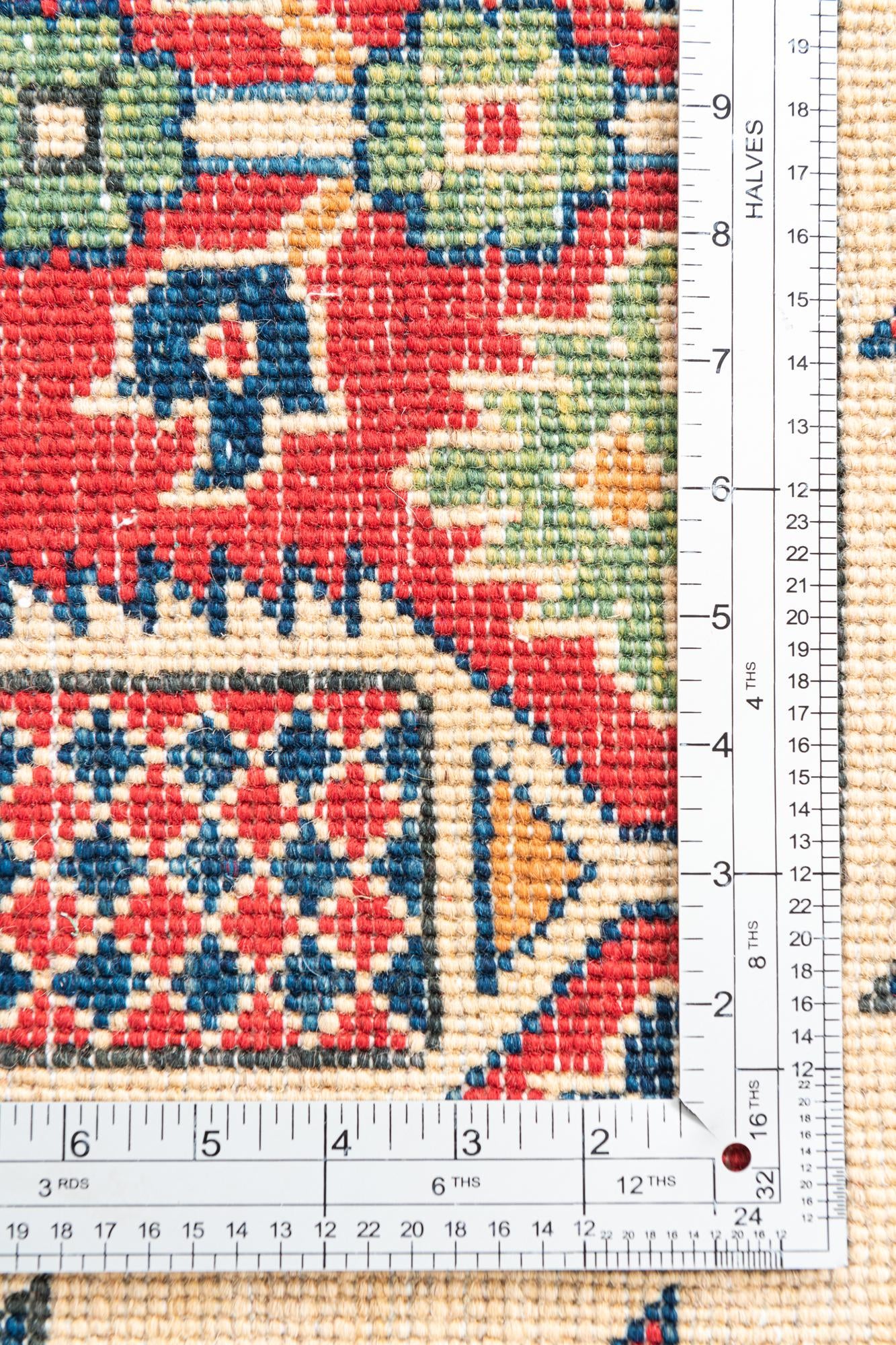 4' 10 x 7' 7 Hand Knotted Kazak Rug