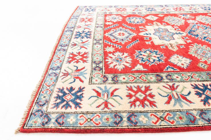 Detail image of 5' x 6' 8 Hand Knotted Kazak Rug