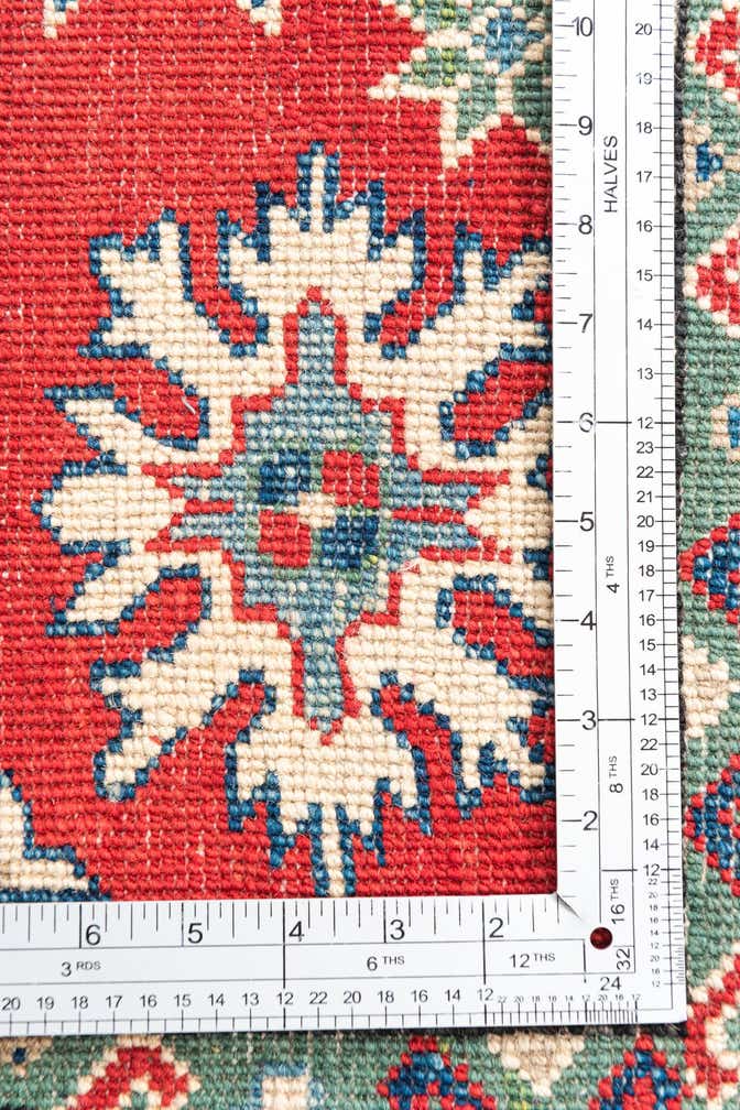 5' x 6' 8 Hand Knotted Kazak Rug