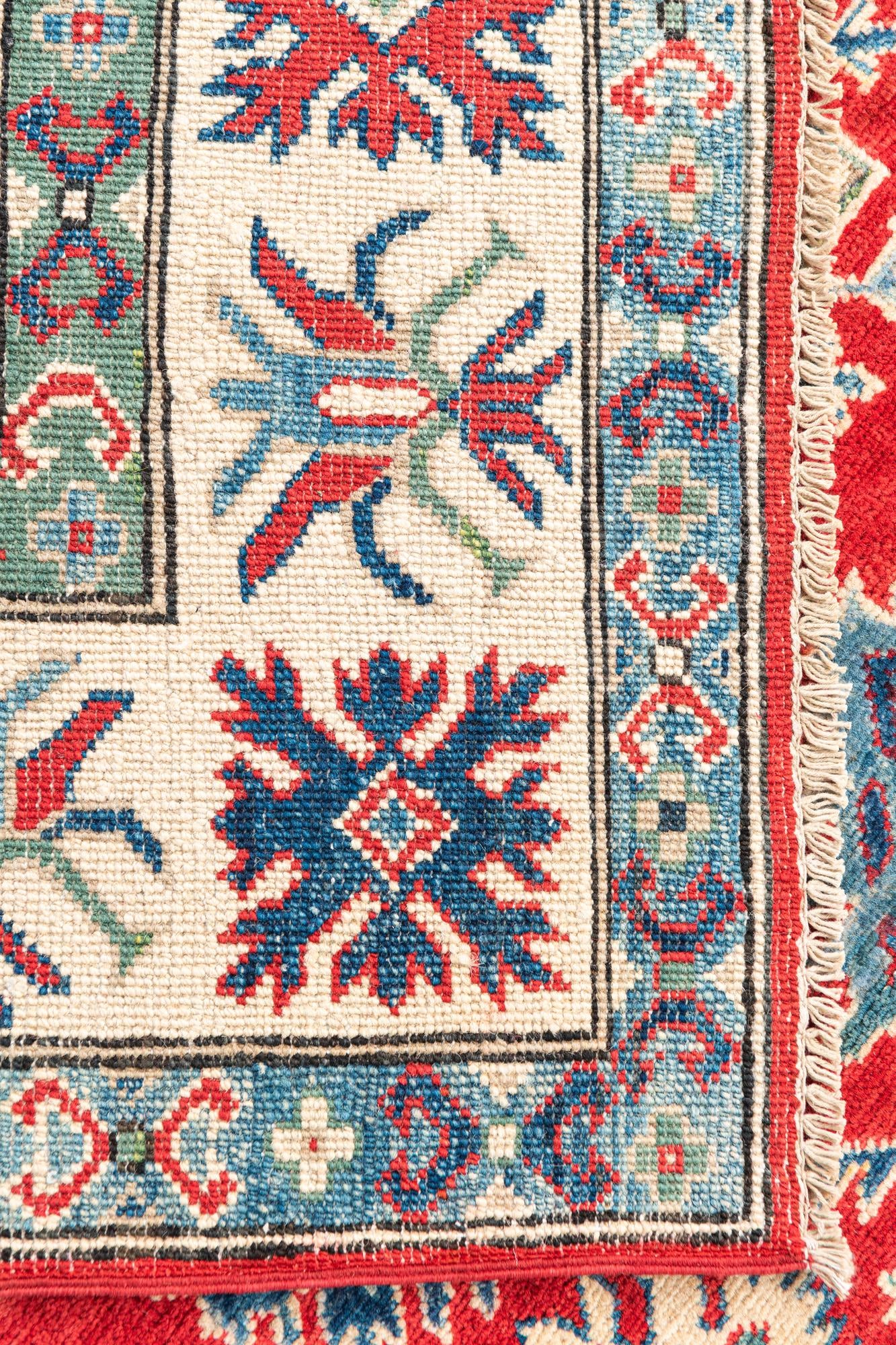 5' x 6' 8 Hand Knotted Kazak Rug