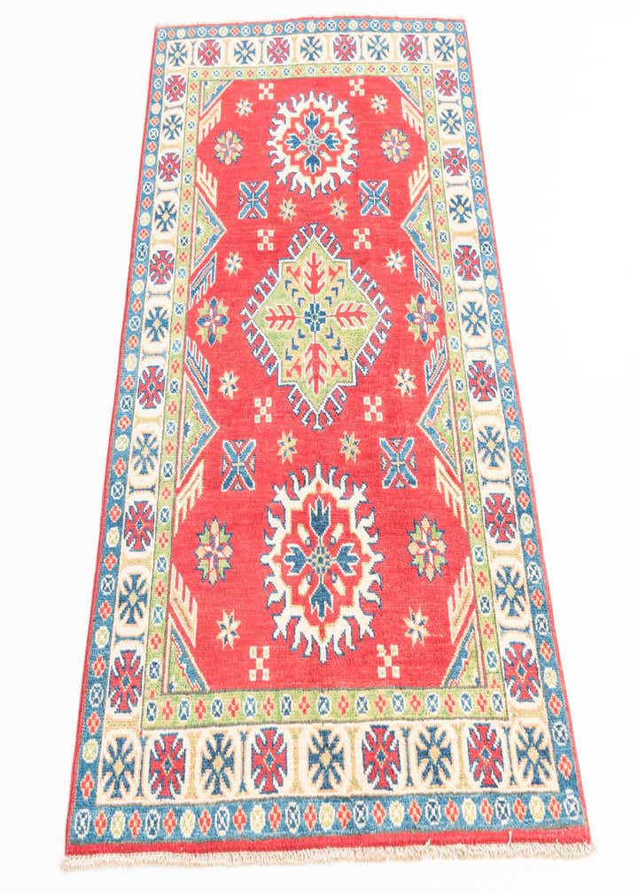 3' 3 x 5' Hand Knotted Kazak Rug
