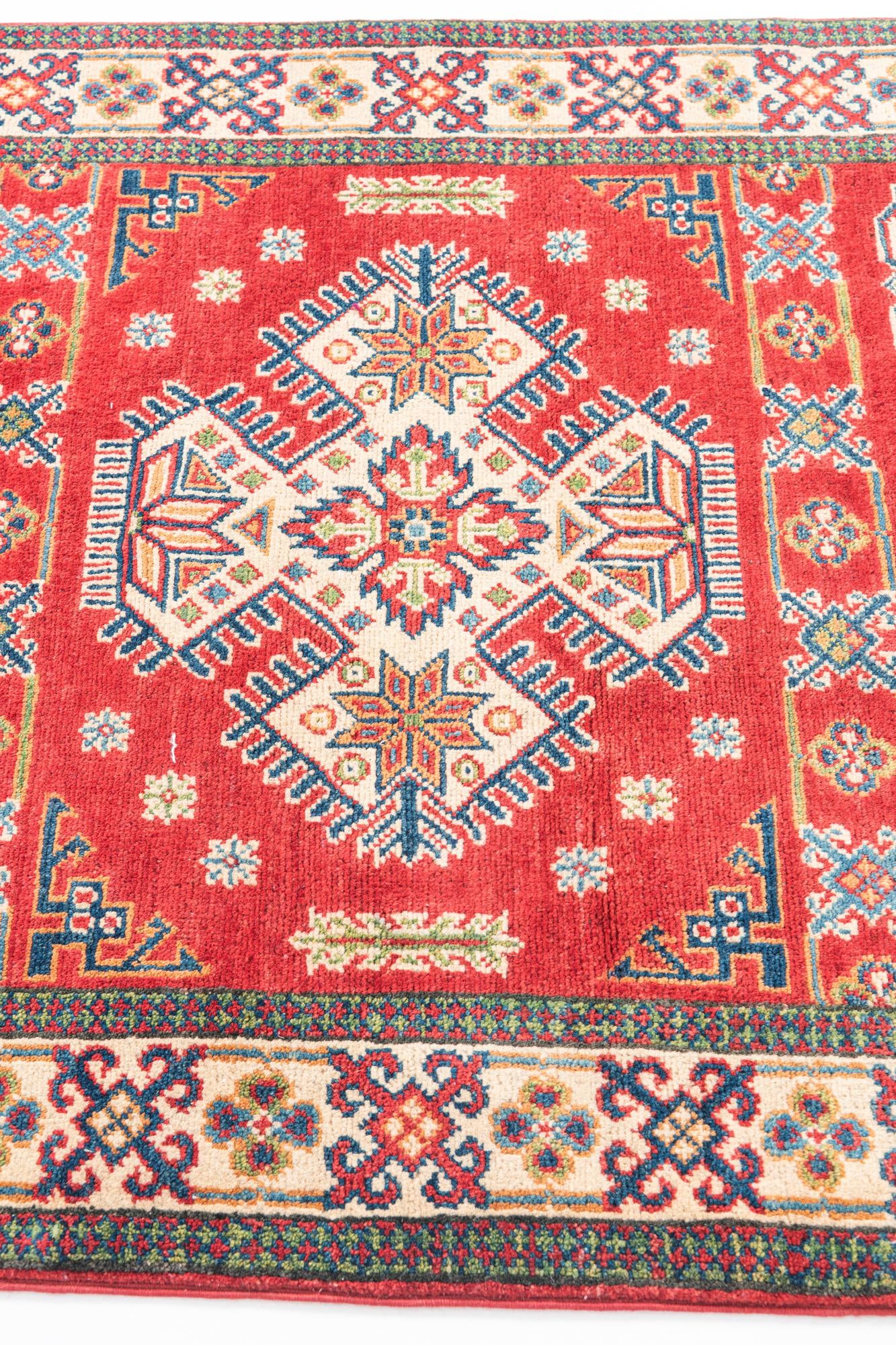 3' 6 x 5' Hand Knotted Kazak Rug