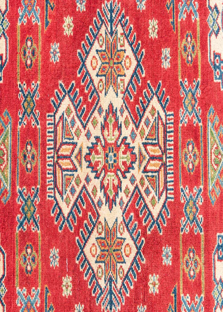 3' 6 x 5' Hand Knotted Kazak Rug