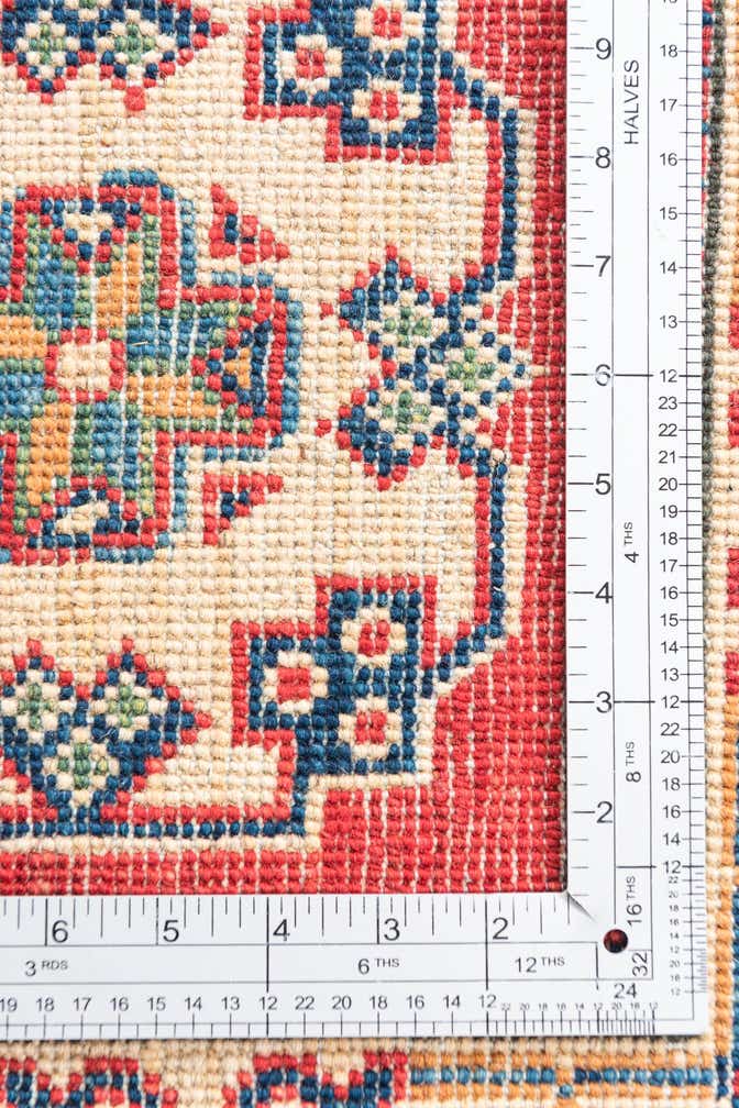 3' 6 x 5' Hand Knotted Kazak Rug