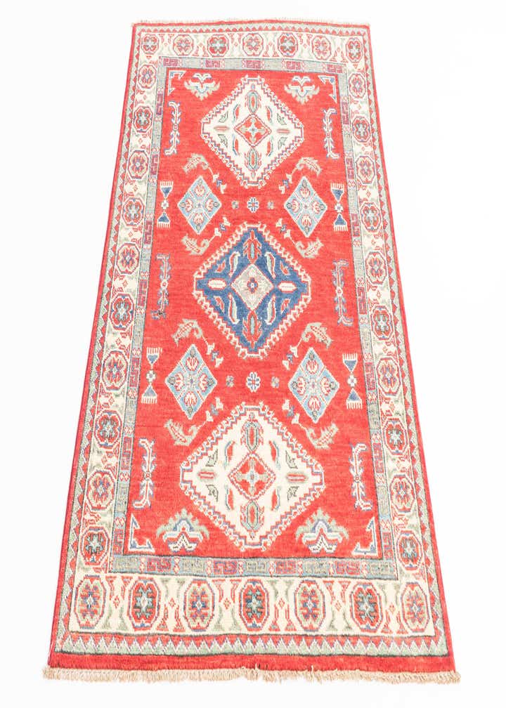 3' 3 x 5' Hand Knotted Kazak Rug