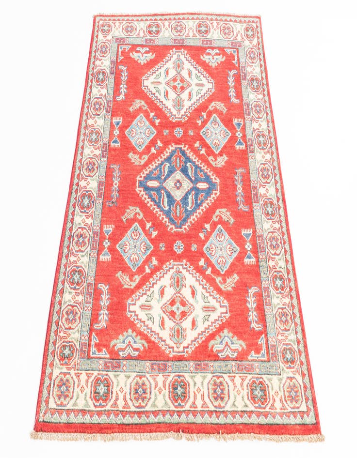 Detail image of 3' 3 x 5' Hand Knotted Kazak Rug