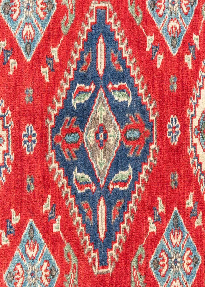 3' 3 x 5' Hand Knotted Kazak Rug