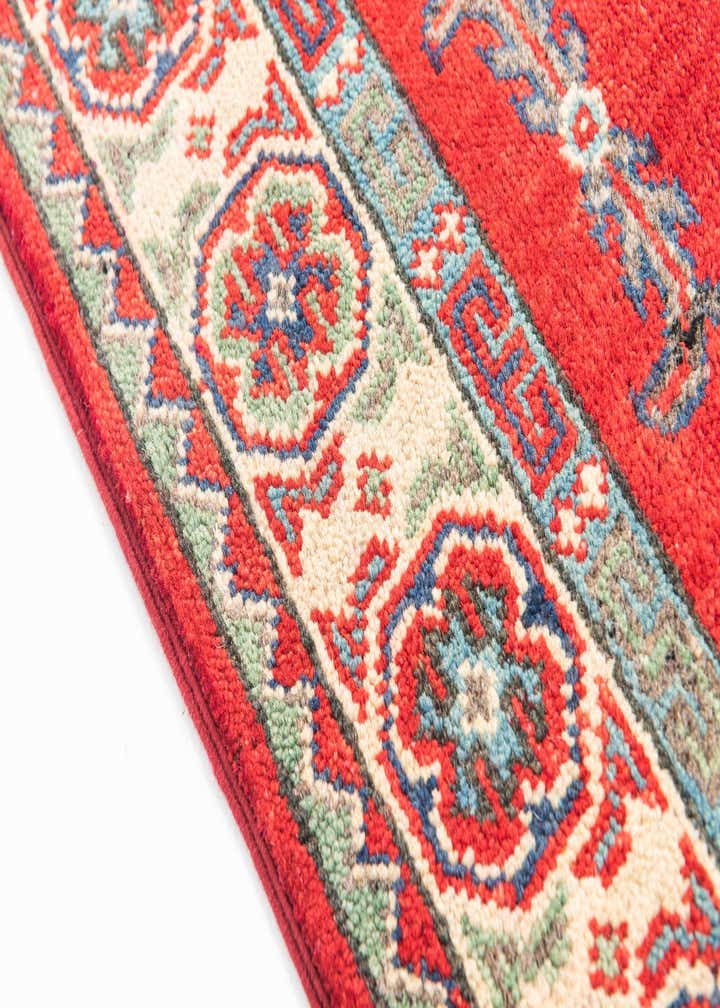 3' 3 x 5' Hand Knotted Kazak Rug