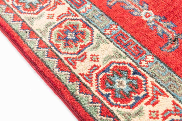 3' 3 x 5' Hand Knotted Kazak Rug