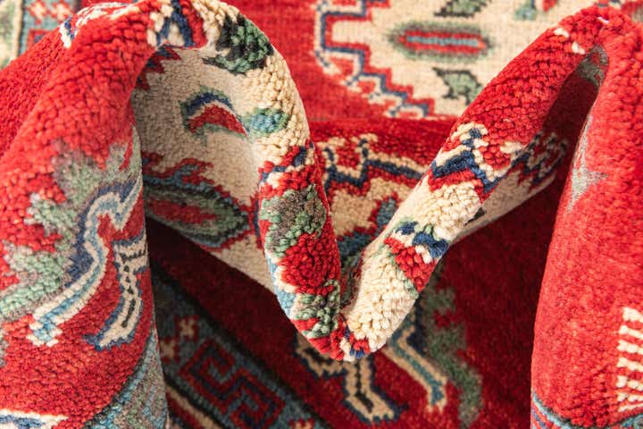 3' 3 x 5' Hand Knotted Kazak Rug