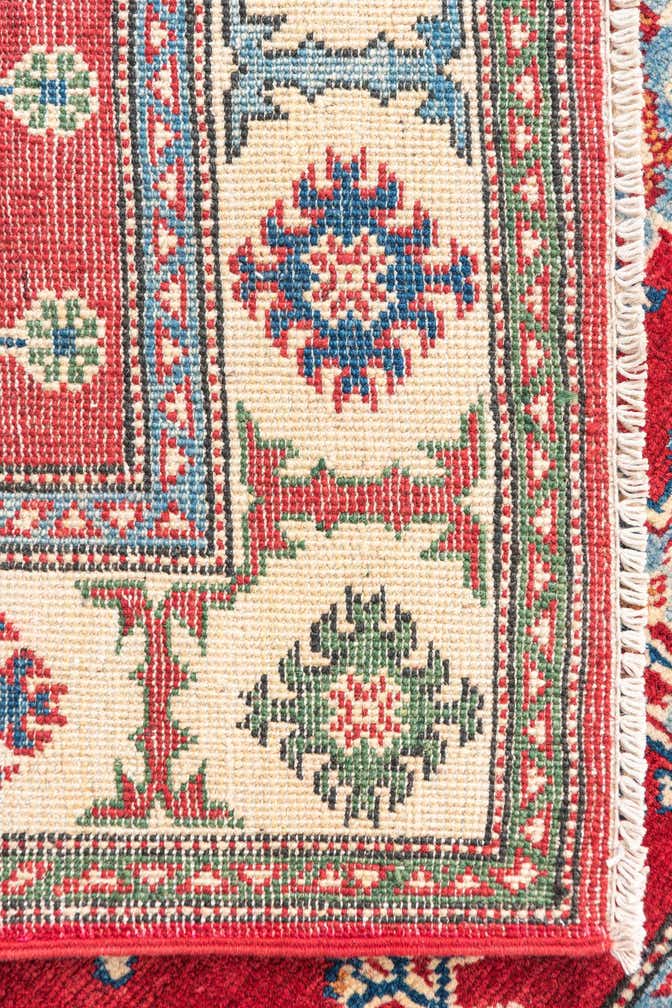 3' 4 x 5' Hand Knotted Kazak Rug