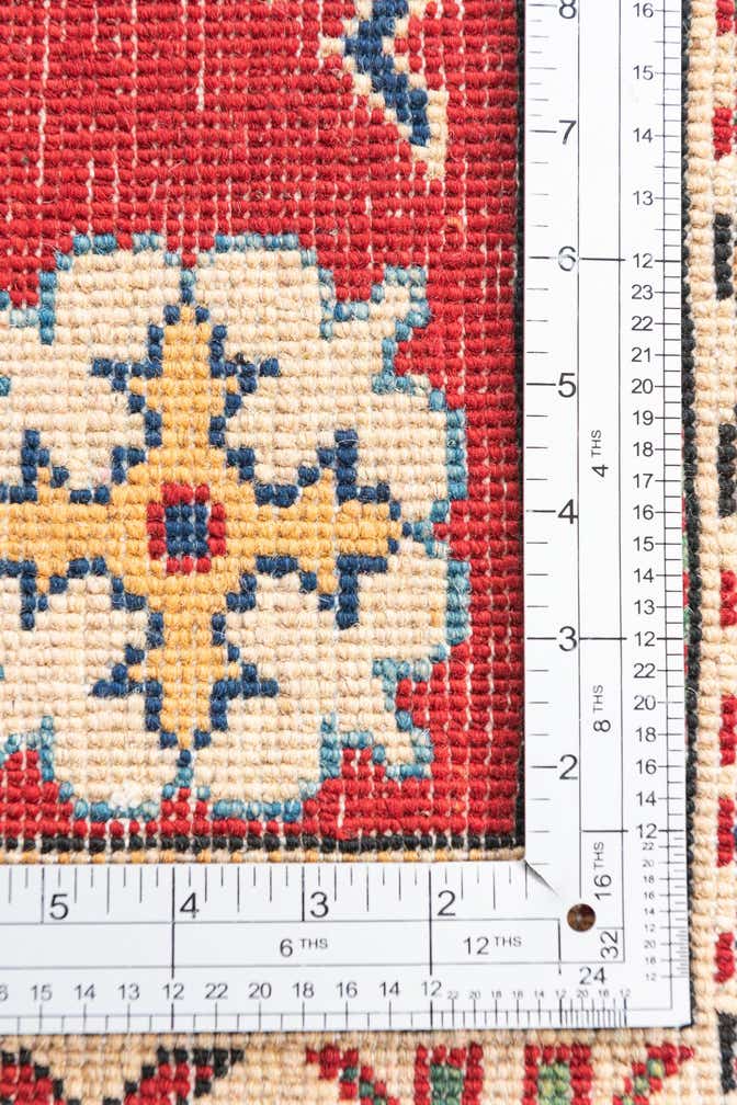 3' 3 x 5' Hand Knotted Kazak Rug